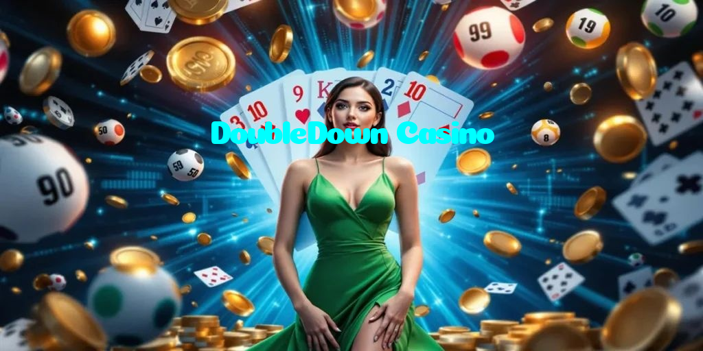 DoubleDown Casino casino presented on mobile device in Pakistan with slots and live games